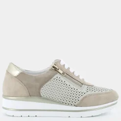 FAST- SNEAKERS PLATINO WR-E25D-09