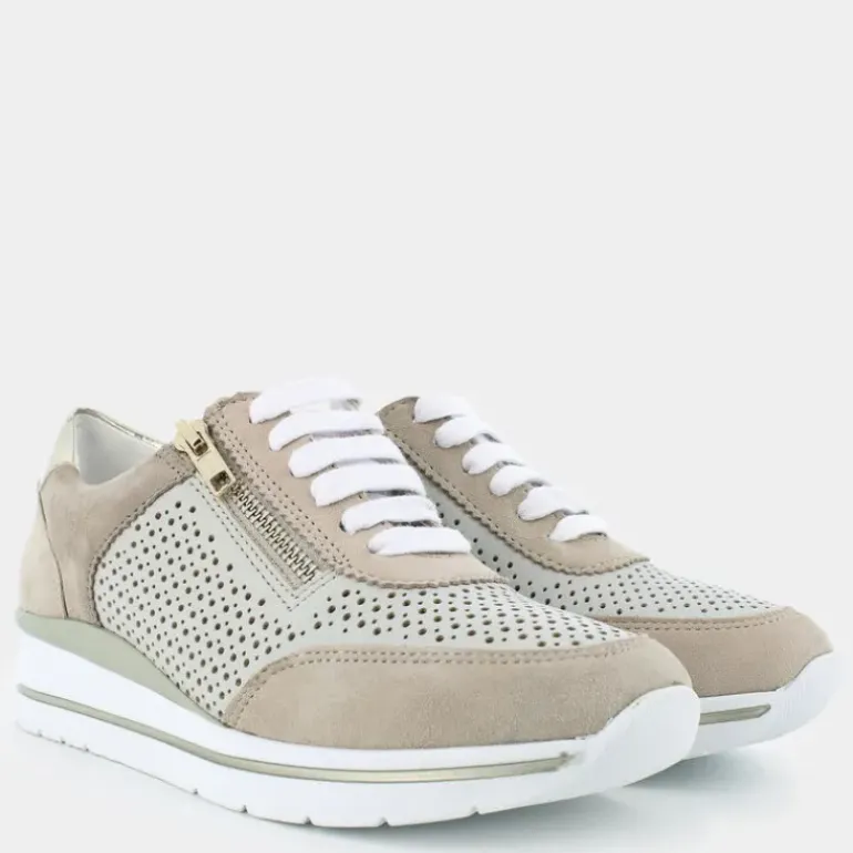 FAST- SNEAKERS PLATINO WR-E25D-09