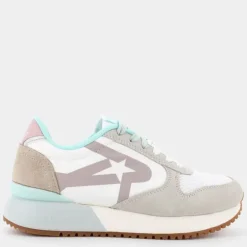 FIBER W- SNEAKERS LT GREY WHT PINK RS9O0006T
