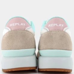 FIBER W- SNEAKERS LT GREY WHT PINK RS9O0006T