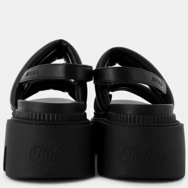 FLORA- SANDALI NERO 1602201