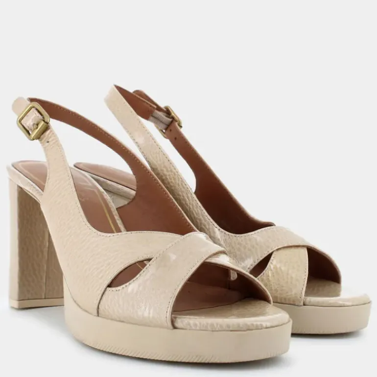 000FM- SANDALI BEIGE D45B6C000FMC8191
