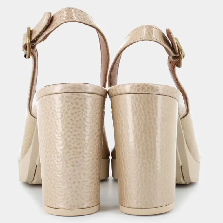 000FM- SANDALI BEIGE D45B6C000FMC8191