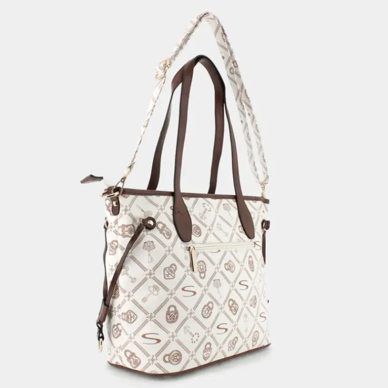 FOREVER- BORSE BEIGE-CUOIO LJ-E25-01