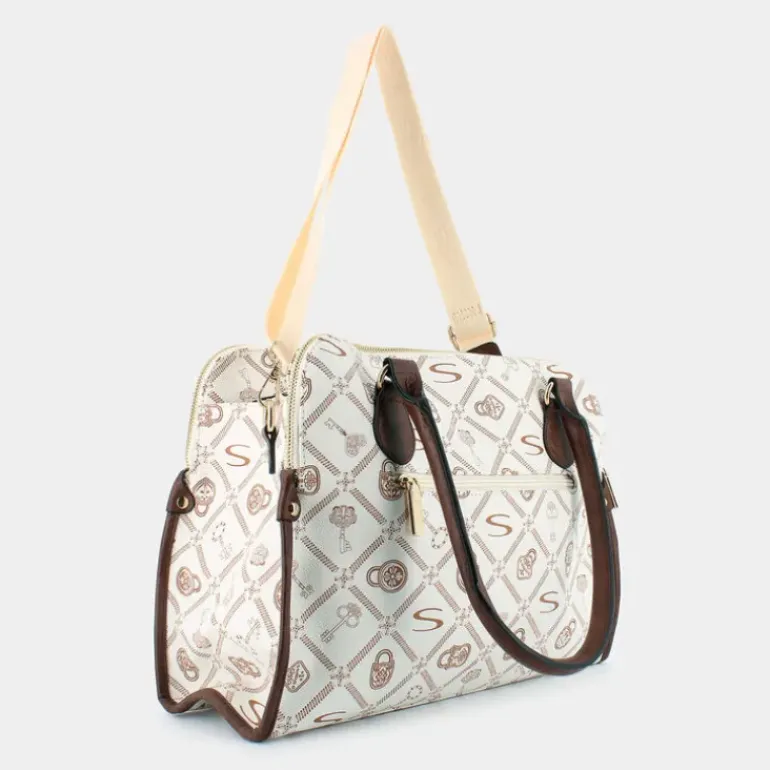 FOREVER- BORSE BEIGE-CUOIO LJ-E24-02