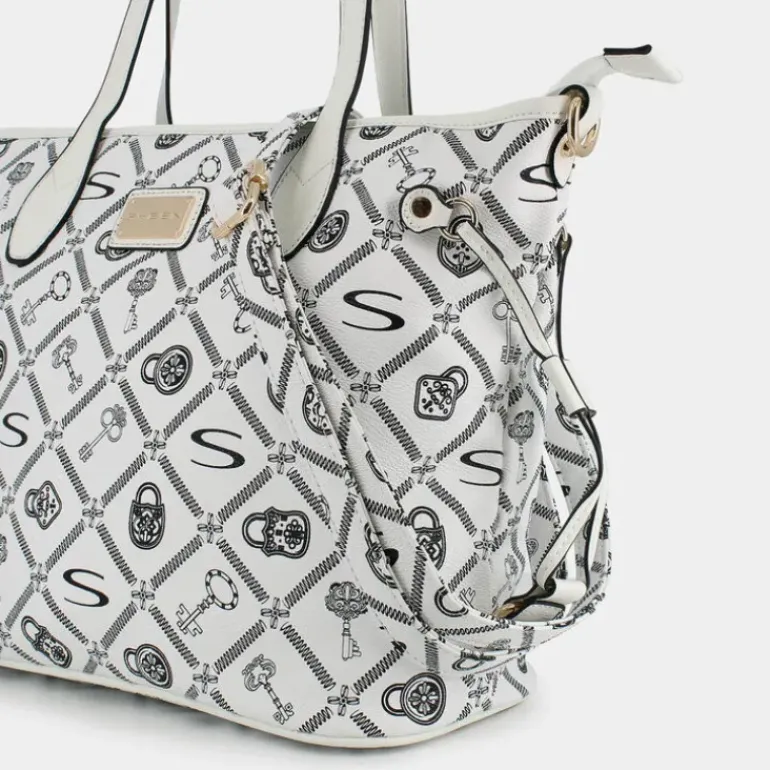 FOREVER- BORSE BIANCO-BIANCO LJ-E25-01