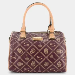 FOREVER- BORSE BORDEAUX-CREMA LJ-I25-008
