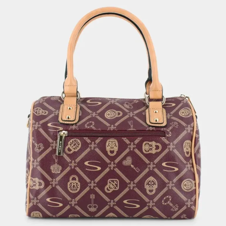 FOREVER- BORSE BORDEAUX-CREMA LJ-I25-008