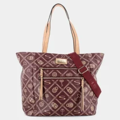 FOREVER- BORSE BORDEAUX-CREMA LJ-I24-001