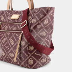 FOREVER- BORSE BORDEAUX-CREMA LJ-I24-001