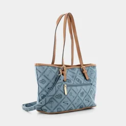 FOREVER- BORSE CELESTE-CREMA LJ-E24-01