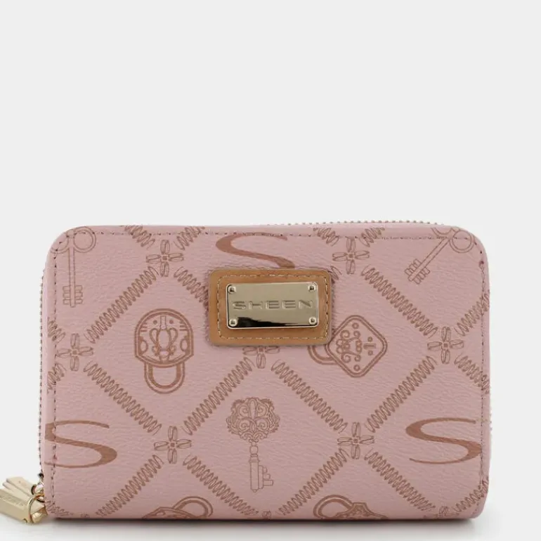 FOREVER- PICCOLA PELLETTERIA ROSA-CREMA LJ-E25-12