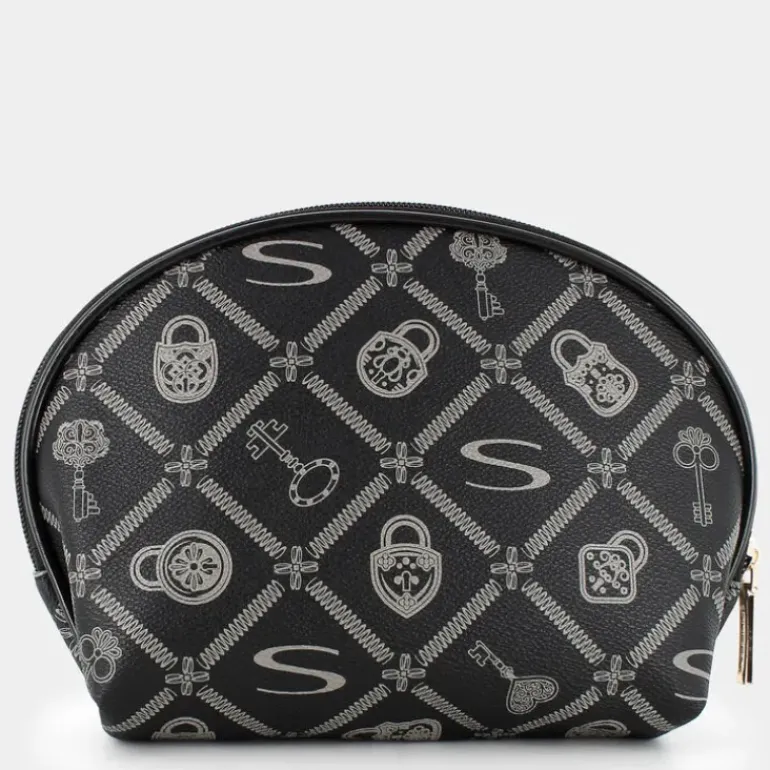 FOREVER- PICCOLA PELLETTERIA NERO-NERO LJ-I24-202