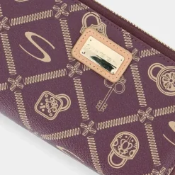FOREVER- PICCOLA PELLETTERIA BORDO-CREMA LJ-I25-101