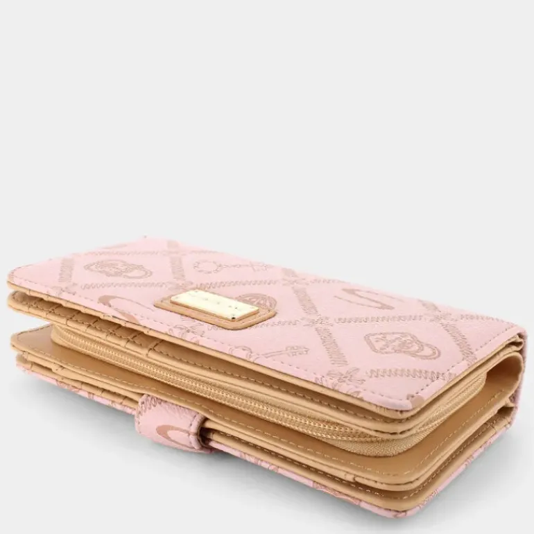 FOREVER- PICCOLA PELLETTERIA ROSA-CREMA LJ-E24-100