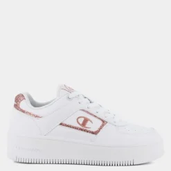 FOUL PLAY PLATFORM- SPORTIVE WHT/PNK S11576