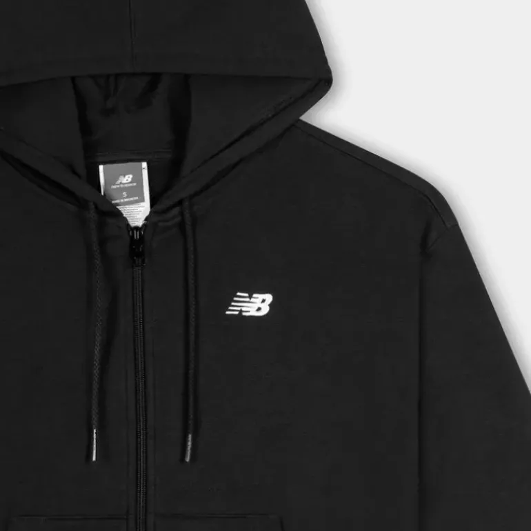 FRENCH TERRY FULL ZIP HOODIE- MAGLIE E FELPE BLACK WJ41501