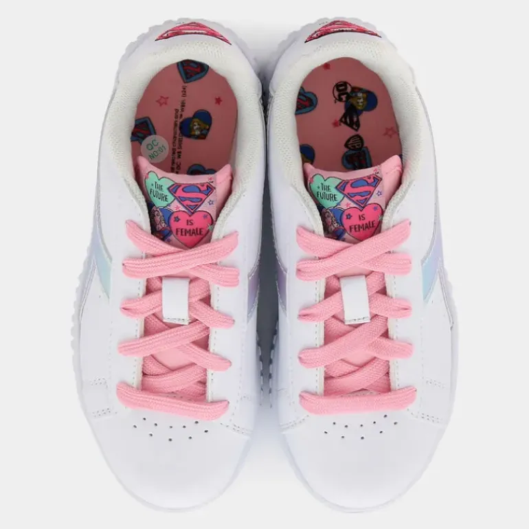 GAME STEP P PS SUPERGIRL- SPORTIVE WHITE/ORCHID ICE 180436