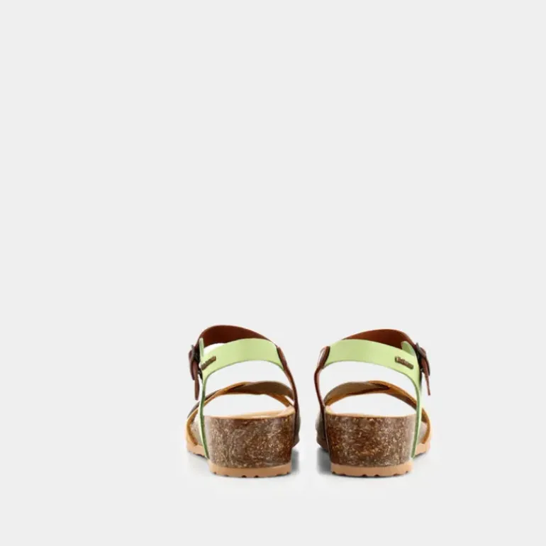 GAUCHO- SANDALI TAUPE/SENAPE/COGNAC/VERDE 12FREGENE