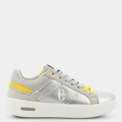 GIOIA- SNEAKERS SILVER YELLOW CF11W80754