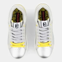 GIOIA- SNEAKERS SILVER YELLOW CF11W80754