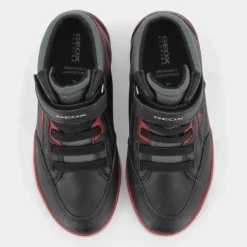 GISLI- SNEAKERS BLACK/RED J165CB0MEFUC0048