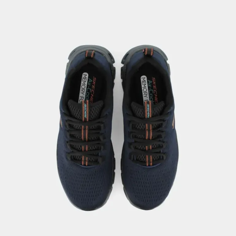 GLIDE-STEP- SPORTIVE Navy Mesh/Orange 232136