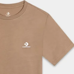 GO-TO EMBROIDERED STAR CHEVRON- T-SHIRT MUSHROOM FORAGE 10023876