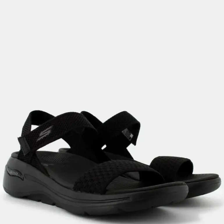 GO WALK- SANDALI NERO 140264