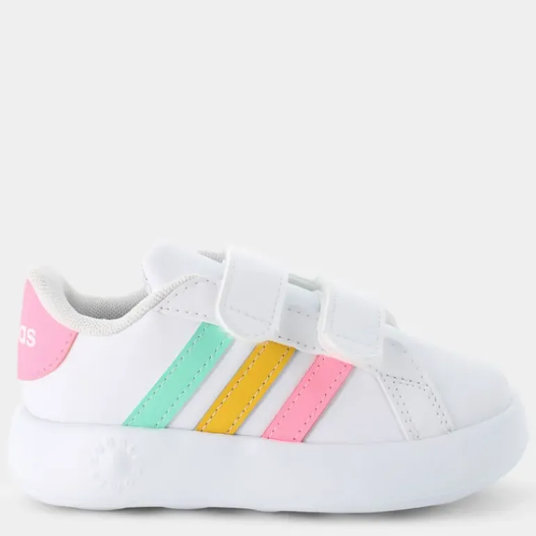 GRAND COURT 2.0 CF I- PRIMI PASSI ftwr white/pulse mint/beam pink IE1371