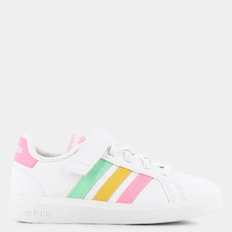 GRAND COURT 2.0 EL K- SPORTIVE ftwr white/pulse mint/beam pink HP8913