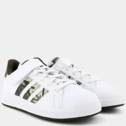 GRAND COURT 2.0 EL K- SPORTIVE ftwr white/olive strata/shadow olive IG1235