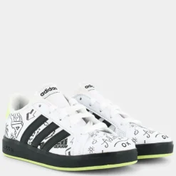GRAND COURT 2.0 K- SPORTIVE white/core black/pulse lime IG4853