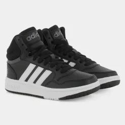 HOOPS MID 3.0 K- SPORTIVE CBLACK/FTWWHT/GRESIX GW0402