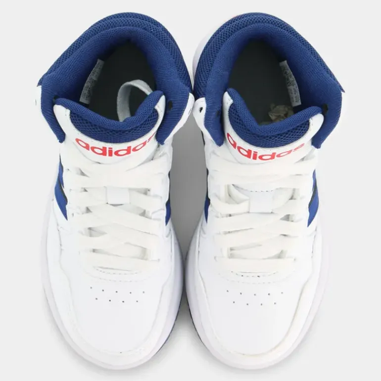 HOOPS MID 3.0 K- SPORTIVE white/victory blue/better scarlet GZ9647