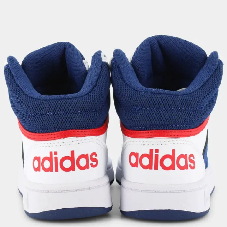 HOOPS MID 3.0 K- SPORTIVE white/victory blue/better scarlet GZ9647
