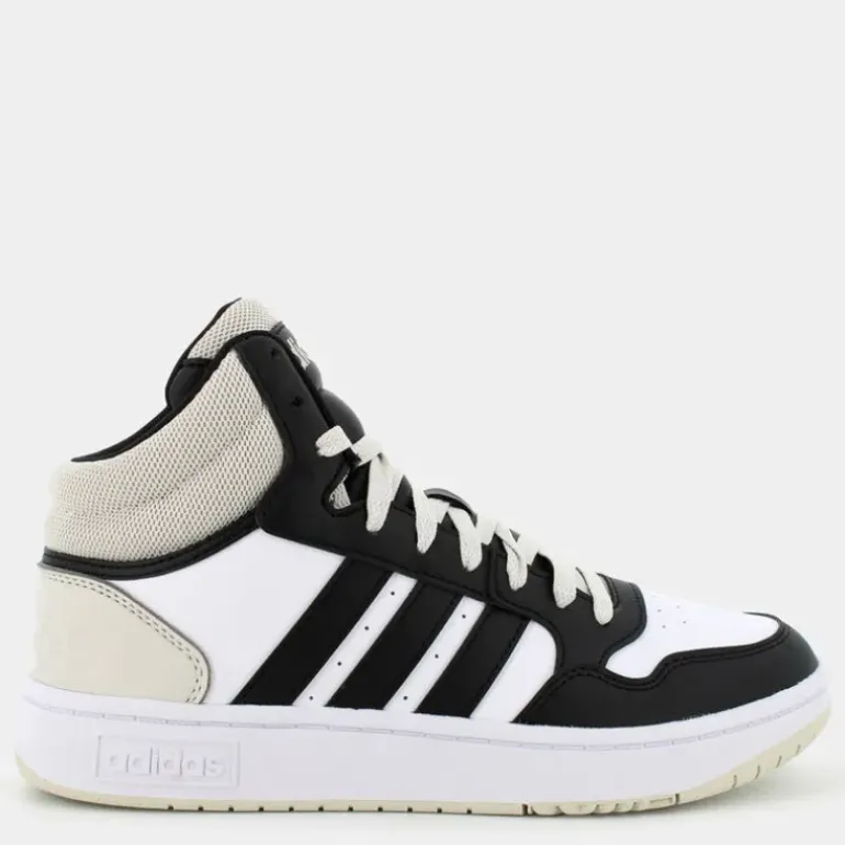 HOOPS 3.0 MID- SPORTIVE FTWWHT/CBLACK/ORBGRY IH0157