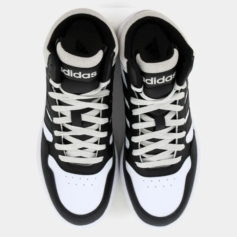 HOOPS 3.0 MID- SPORTIVE FTWWHT/CBLACK/ORBGRY IH0157