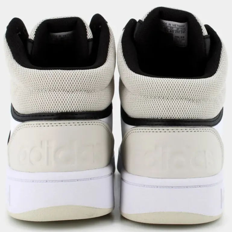 HOOPS 3.0 MID- SPORTIVE FTWWHT/CBLACK/ORBGRY IH0157