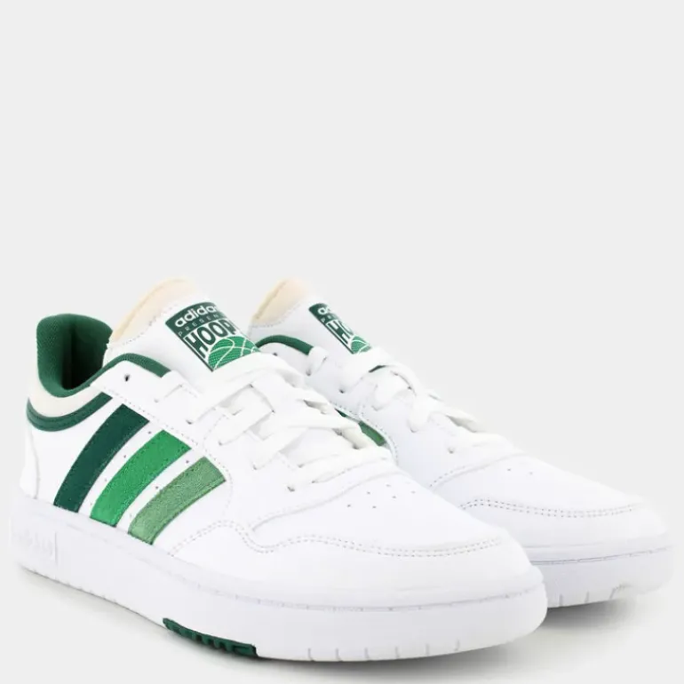 HOOPS 3- SPORTIVE FTWWHT/CGREEN/GREEN IH0156