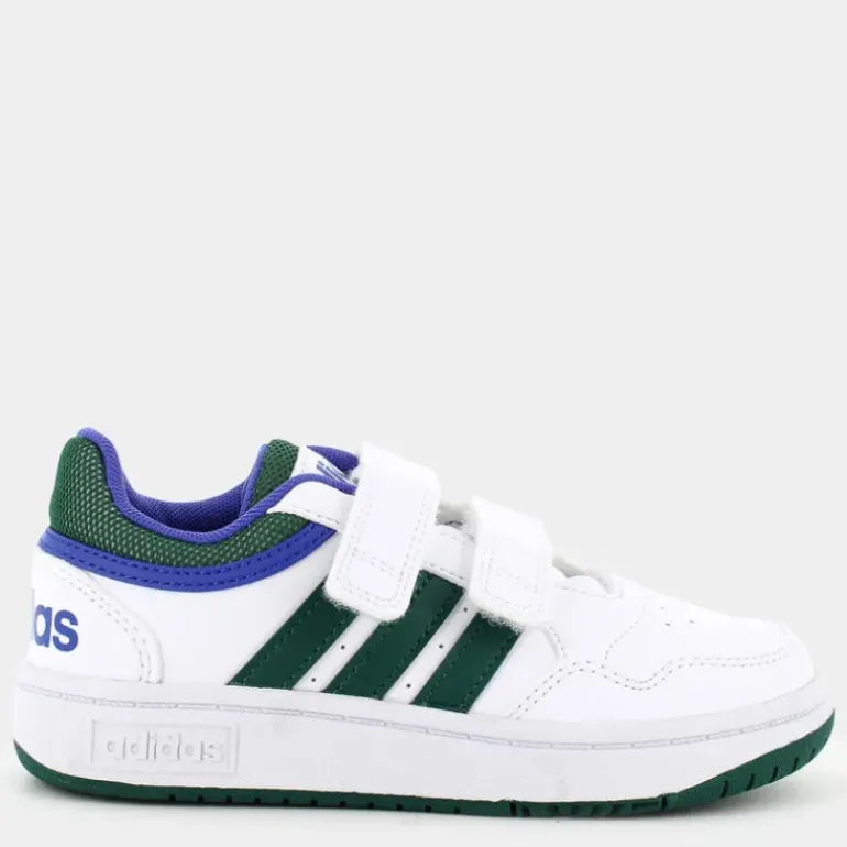 HOOPS 3- SPORTIVE FTWWHT/CGREEN/LUCBLU IH7896