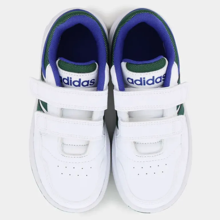 HOOPS 3- SPORTIVE FTWWHT/CGREEN/LUCBLU IH7896