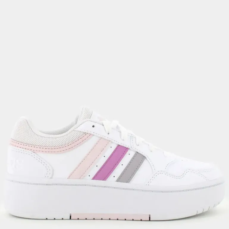 HOOPS 3- SPORTIVE FTWWHT/PREPUR/ALMPNK IH0182