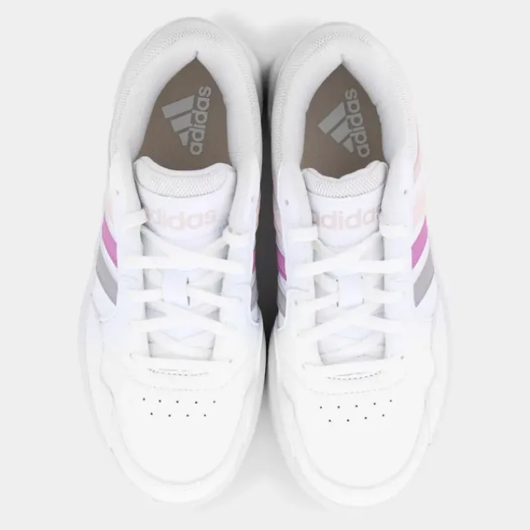 HOOPS 3- SPORTIVE FTWWHT/PREPUR/ALMPNK IH0182