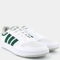 HOOPS 3.0 SUMMER- SPORTIVE ftwr white/collegiate green/grey two IG1484