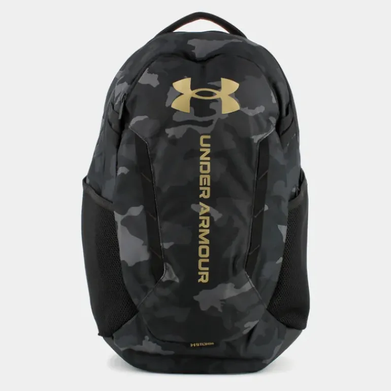HUSTLE SPORT BACKPACK- ZAINI BLACK/BLACK/METALLIC GOLD 1384672