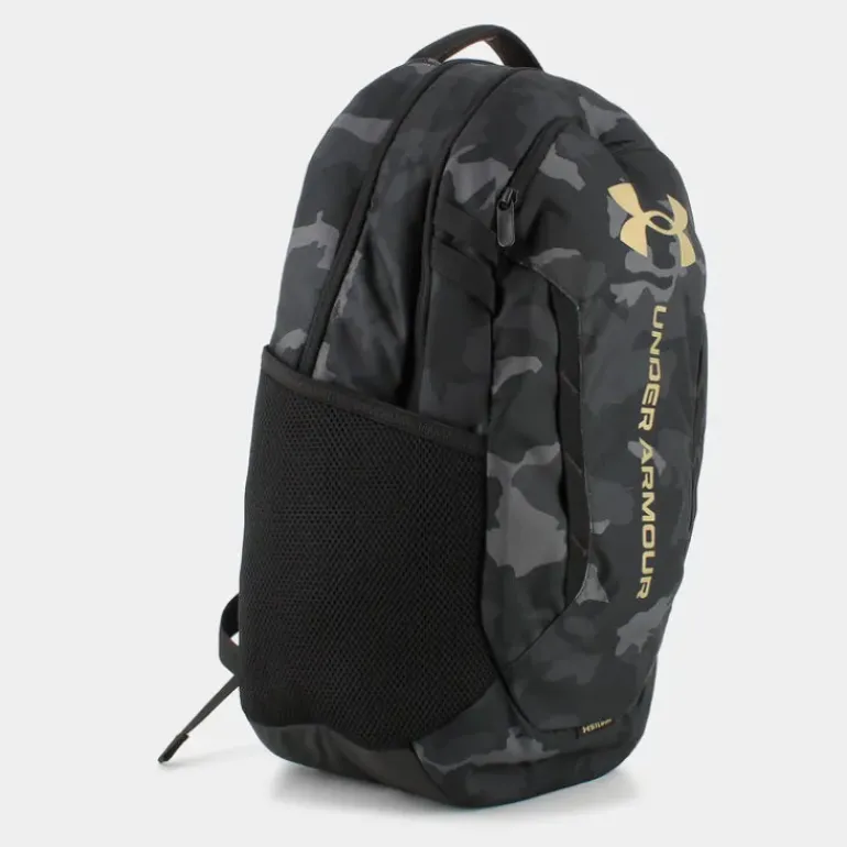 HUSTLE SPORT BACKPACK- ZAINI BLACK/BLACK/METALLIC GOLD 1384672