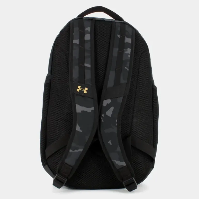 HUSTLE SPORT BACKPACK- ZAINI BLACK/BLACK/METALLIC GOLD 1384672