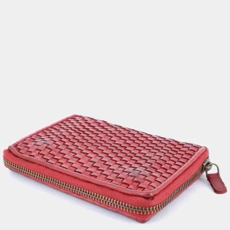 INTRECC- PICCOLA PELLETTERIA ROSSO AM-E25-22