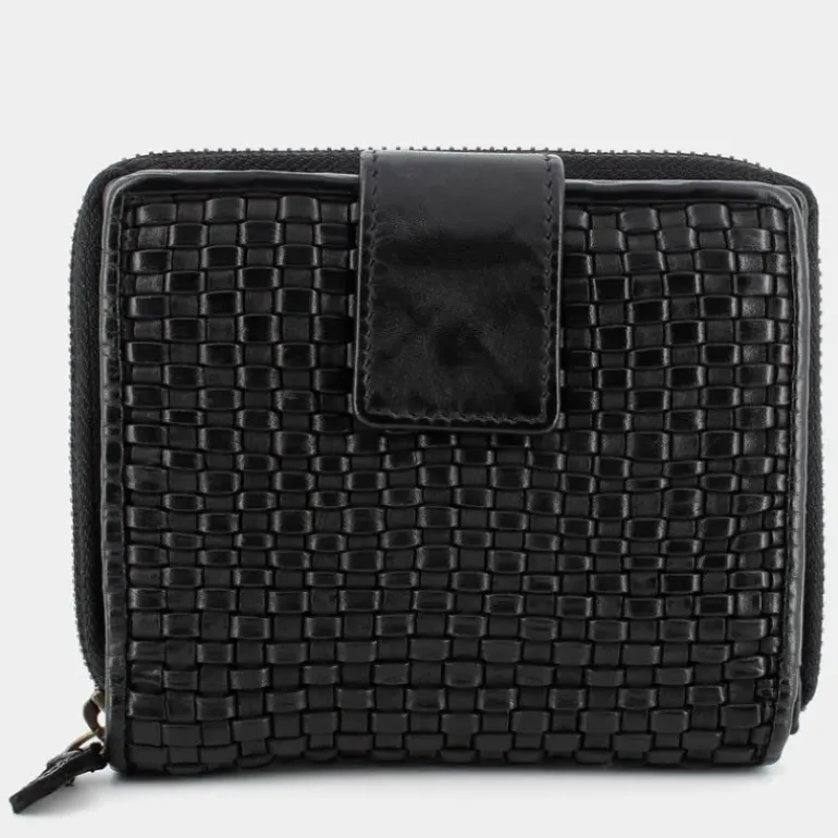 INTRECC- PICCOLA PELLETTERIA NERO AM-E25-21